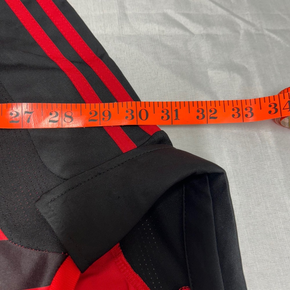 Adidas AC Milan 2008-2009 Home Jersey Bwin Red Black Mens 2XL ClimaCool - Picture 7 of 11